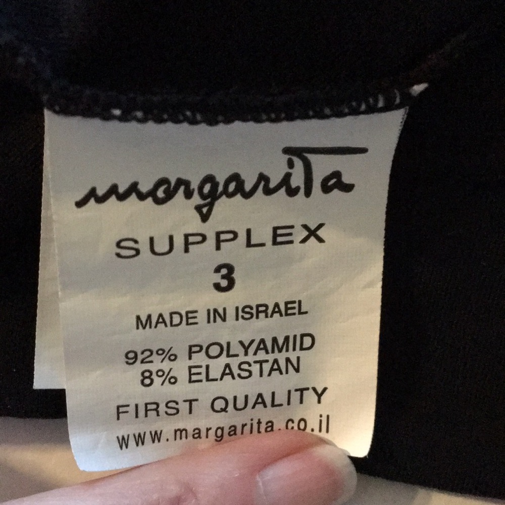 NWT Zumba Yoga pants retro look from 70’s vibe. Black and red color block. - Picture 11 of 13